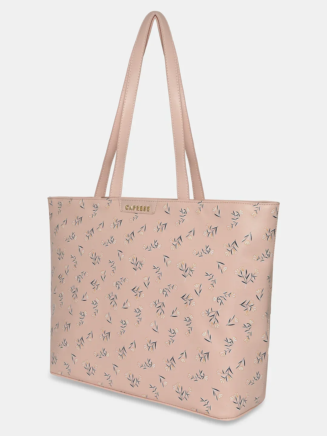 Caprese Merida Tote Printed Large Sky Blue Laptop Bag - Image 6