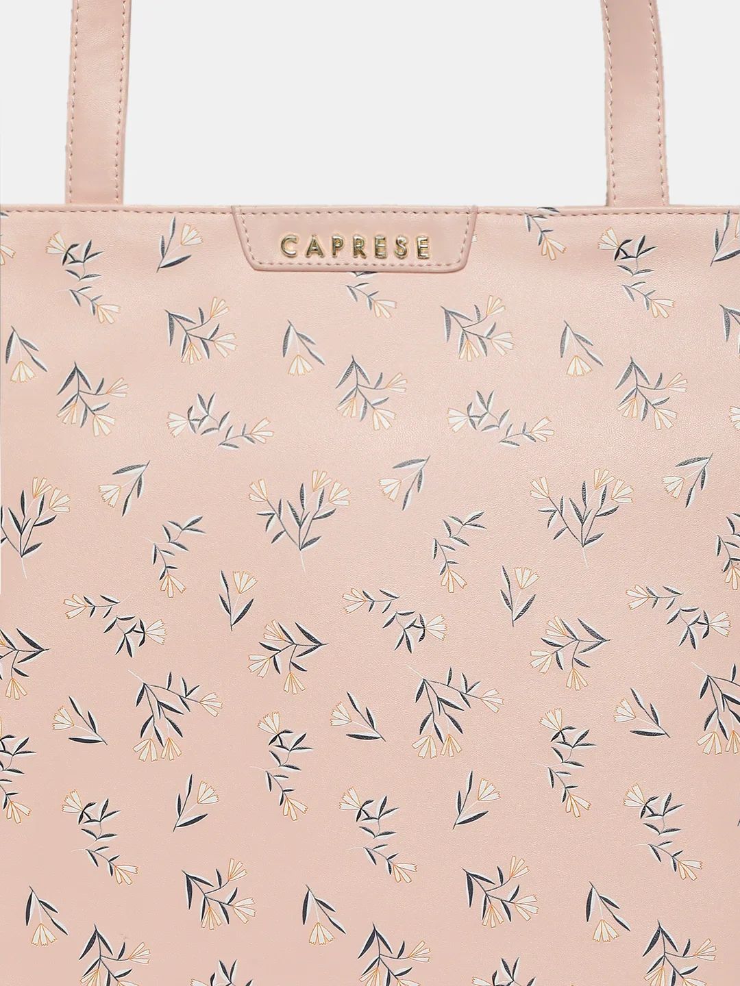 Caprese Merida Tote Printed Large Sky Blue Laptop Bag - Image 8
