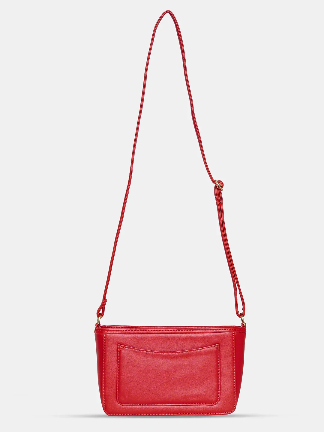 Caprese Merida Small Printed Red Sling Bag - Image 5