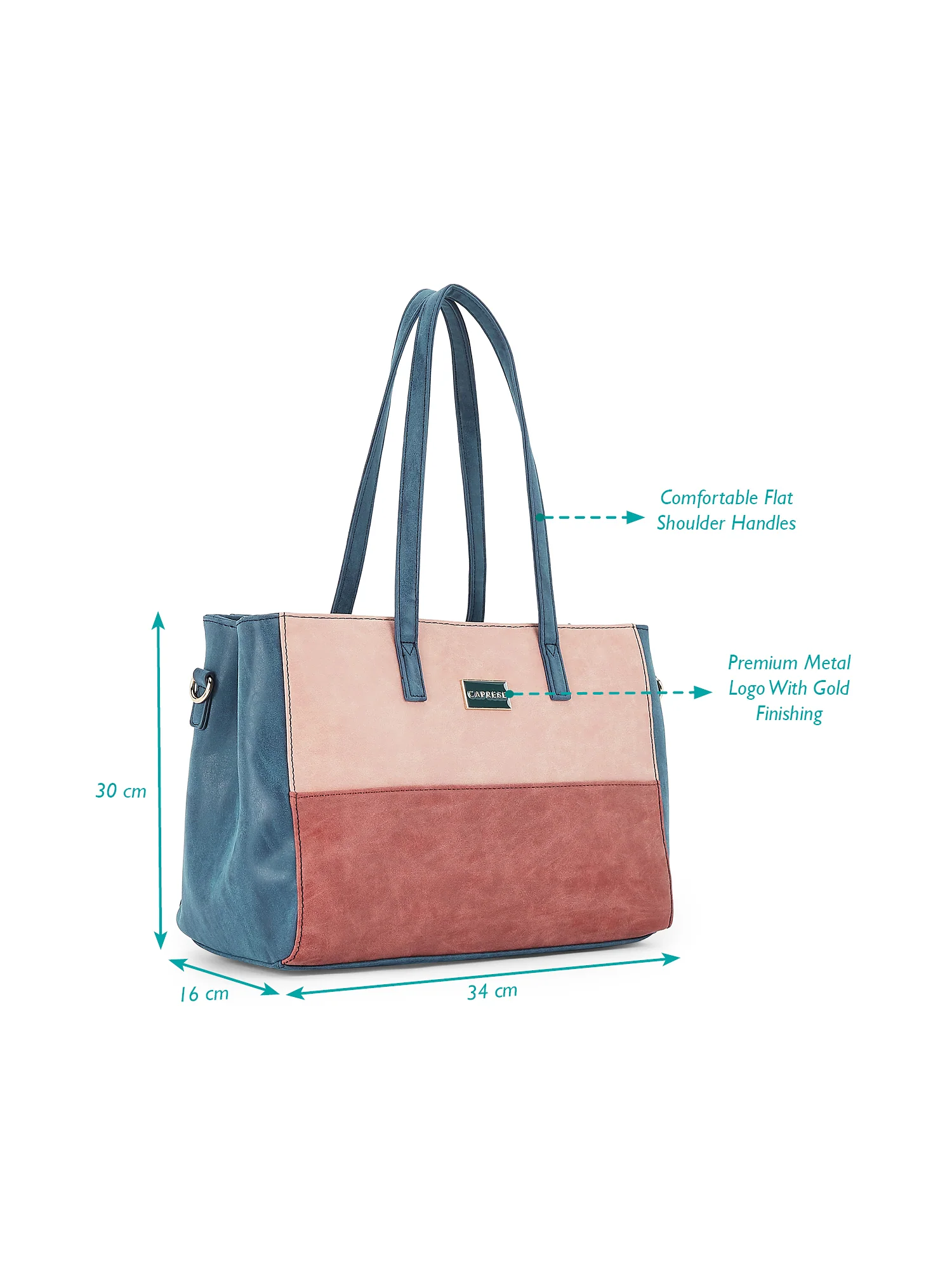 Caprese Meridet Large Red Tote Bag - Image 5