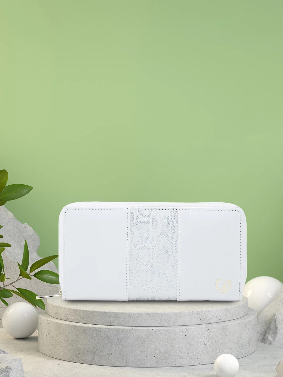 Caprese Merle Medium White Wallet - Image 4