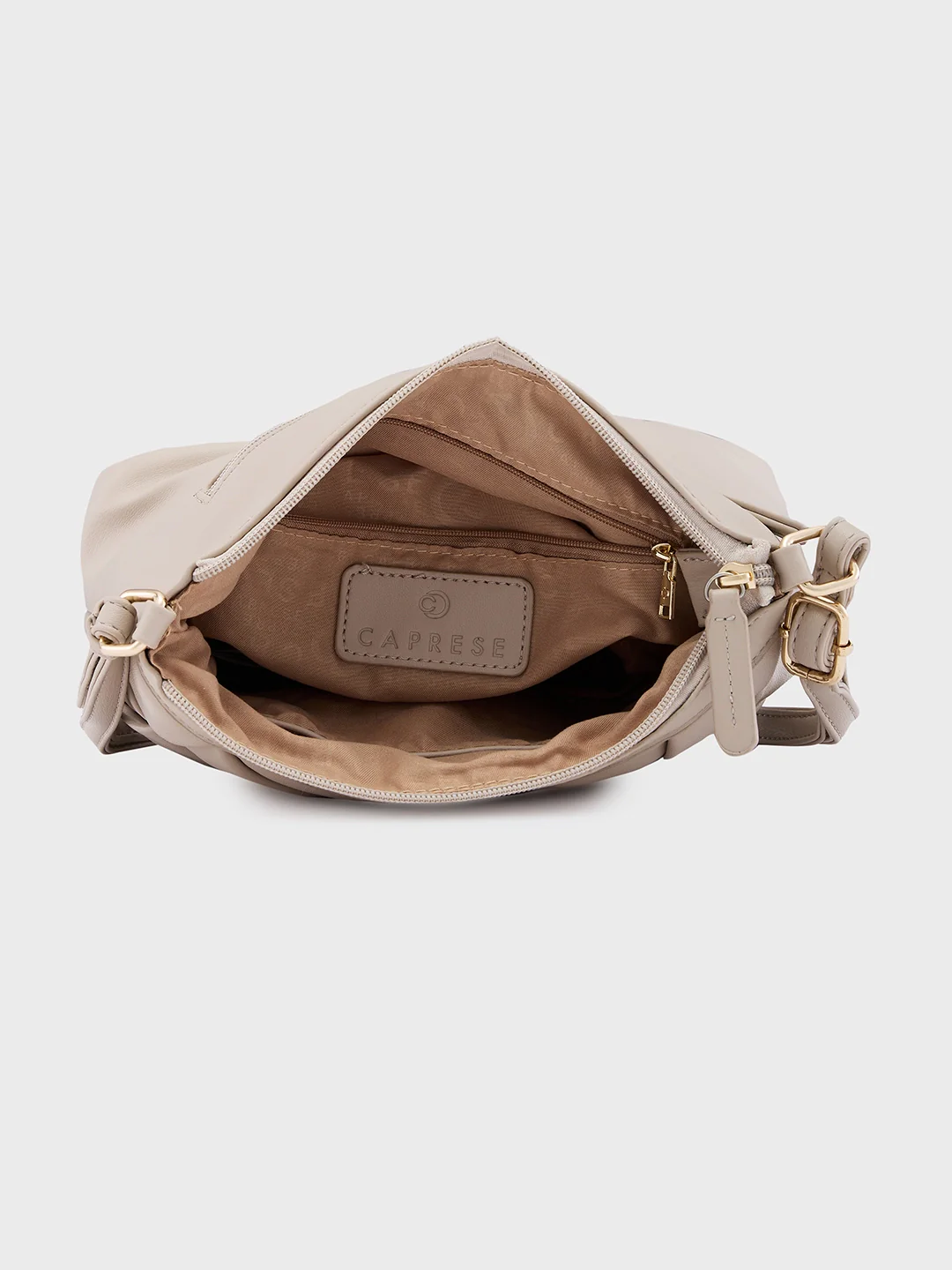 Caprese Merlin Medium Beige Sling Bag - Image 9