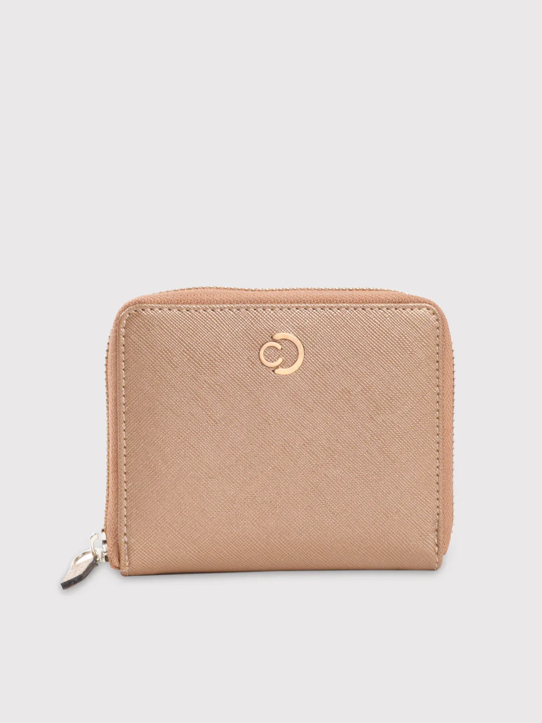 Caprese Mia Small Copper Zip Around Wallet