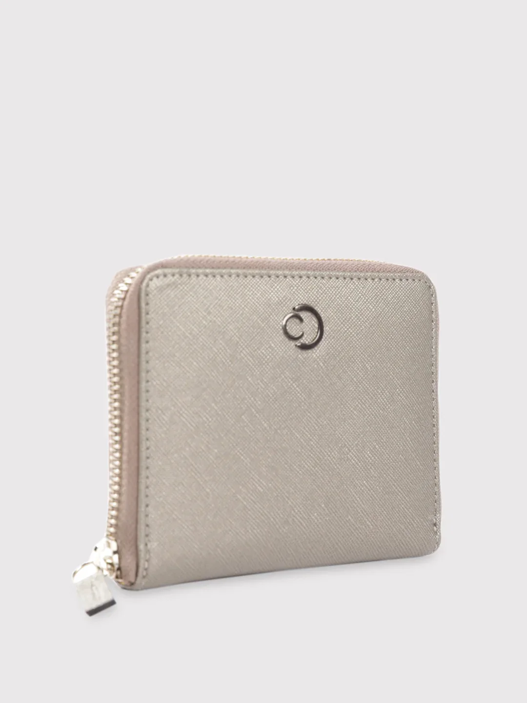 Caprese Mia Small Gunmetal Zip Around Wallet - Image 3