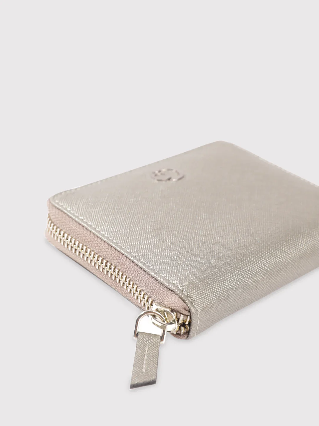 Caprese Mia Small Gunmetal Zip Around Wallet - Image 5