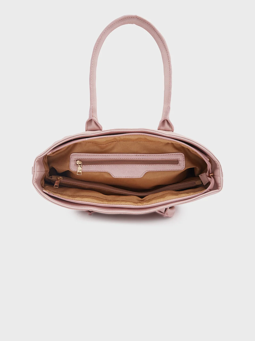 Caprese Milly Large Pink Satchel Bag - Image 7