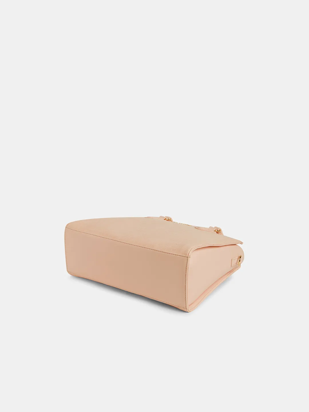Caprese Milo Medium Powder Pink Tote Bag - Image 6