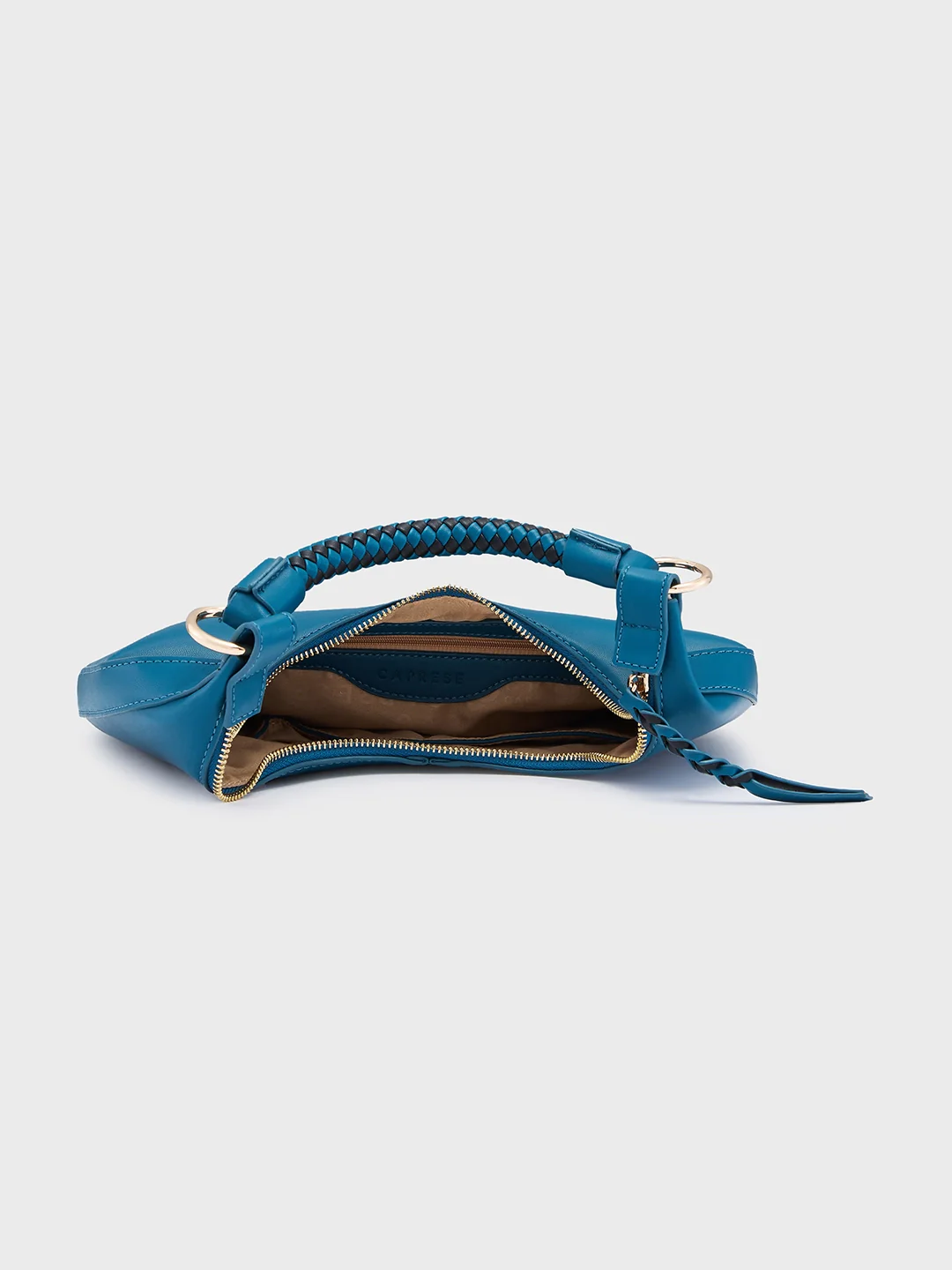 Caprese Mindy Medium Teal Hobo Bag - Image 10