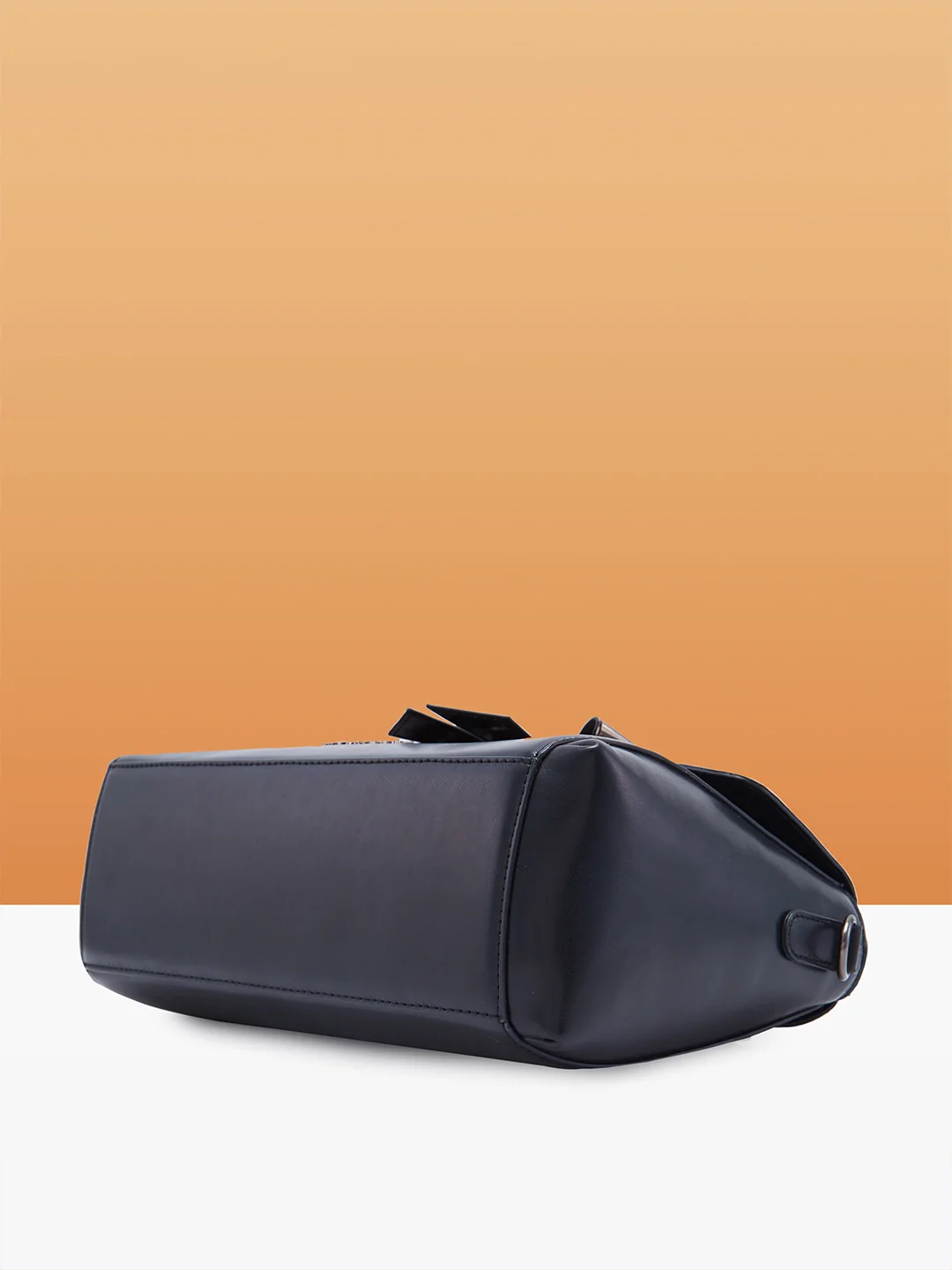 Caprese Mindy Small Black Satchel Bag - Image 5