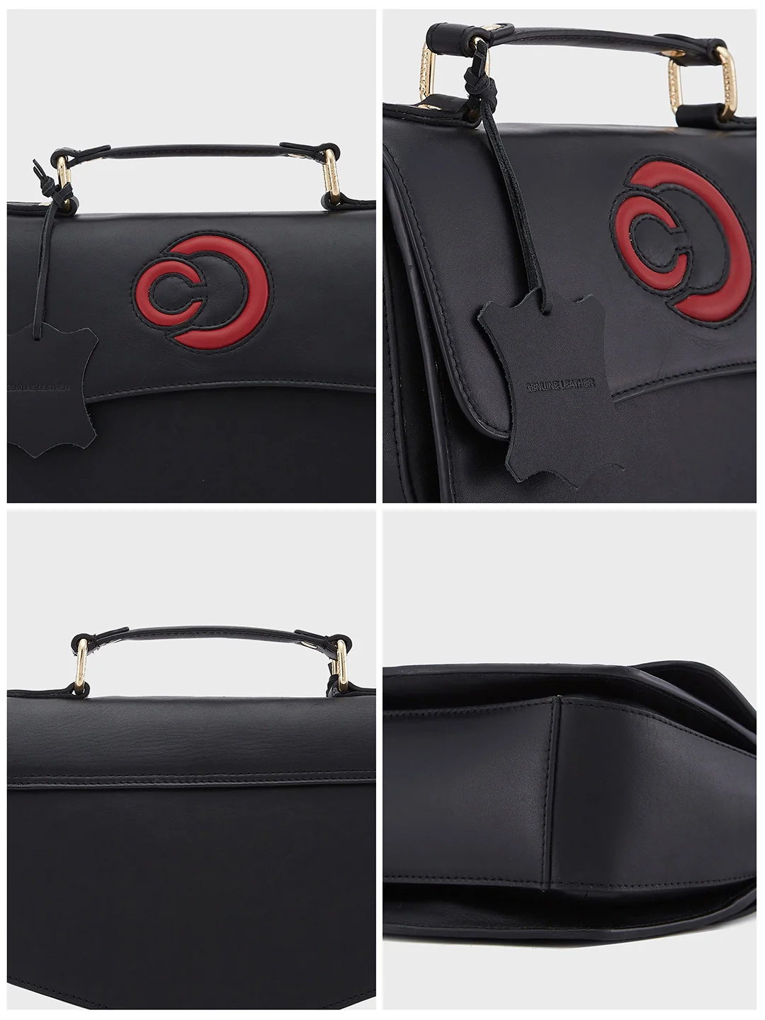 Caprese Minimal Formal Medium Black Sling Bag - Image 10