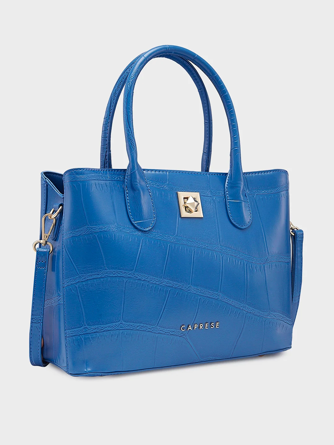 Caprese Mink Small Ultramarine Satchel Bag - Image 7
