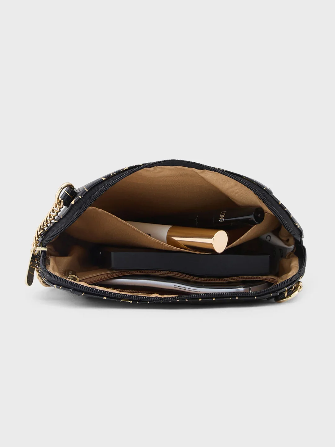 Caprese Miranda Small Black Sling Bag - Image 11