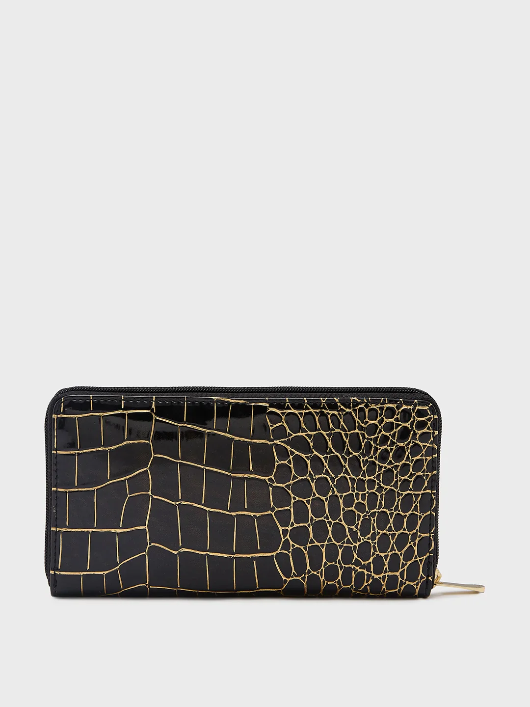 Caprese Miranda Large Black Zip Around Wallet - Image 12