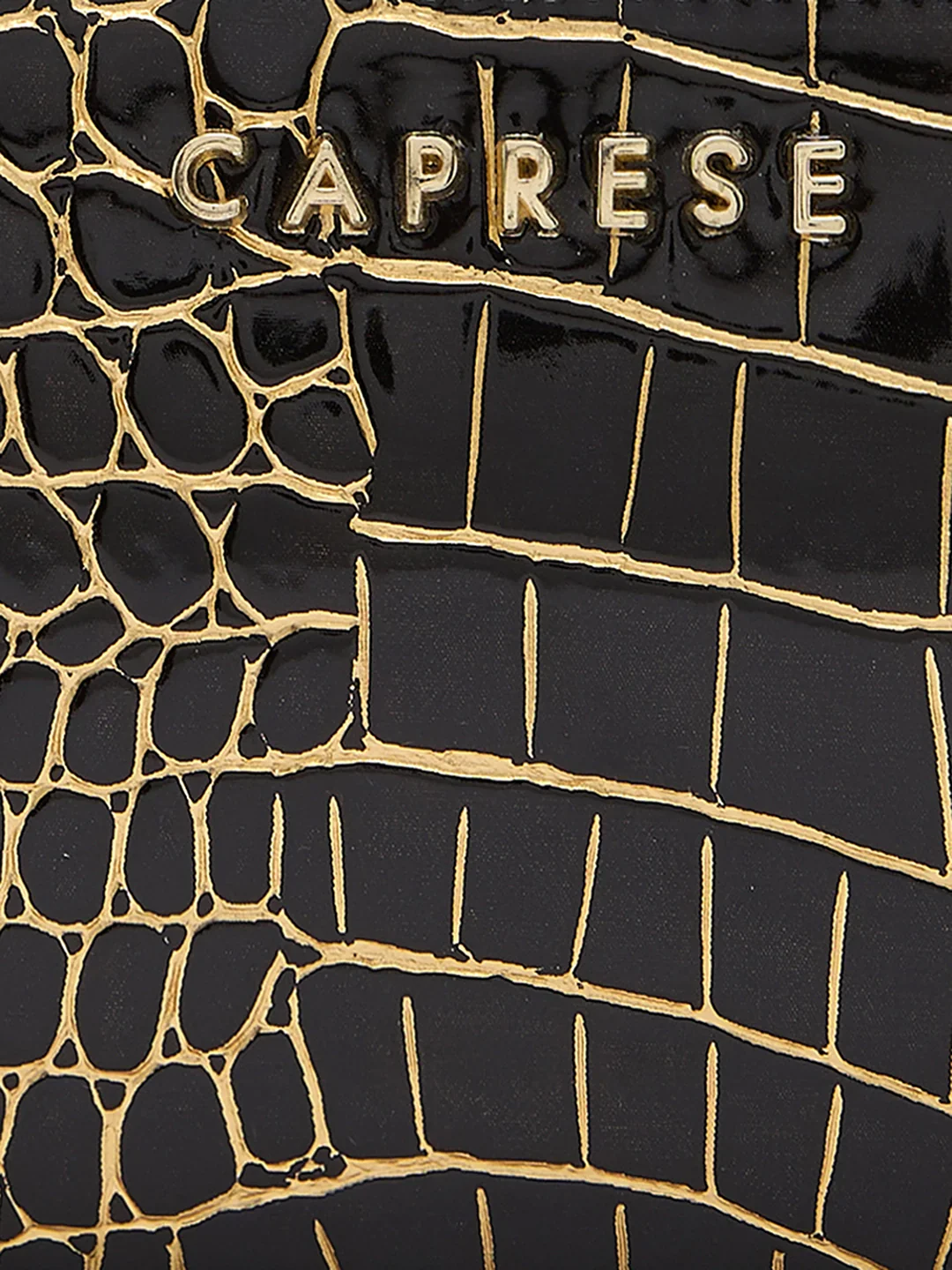 Caprese Miranda Large Black Zip Around Wallet - Image 8