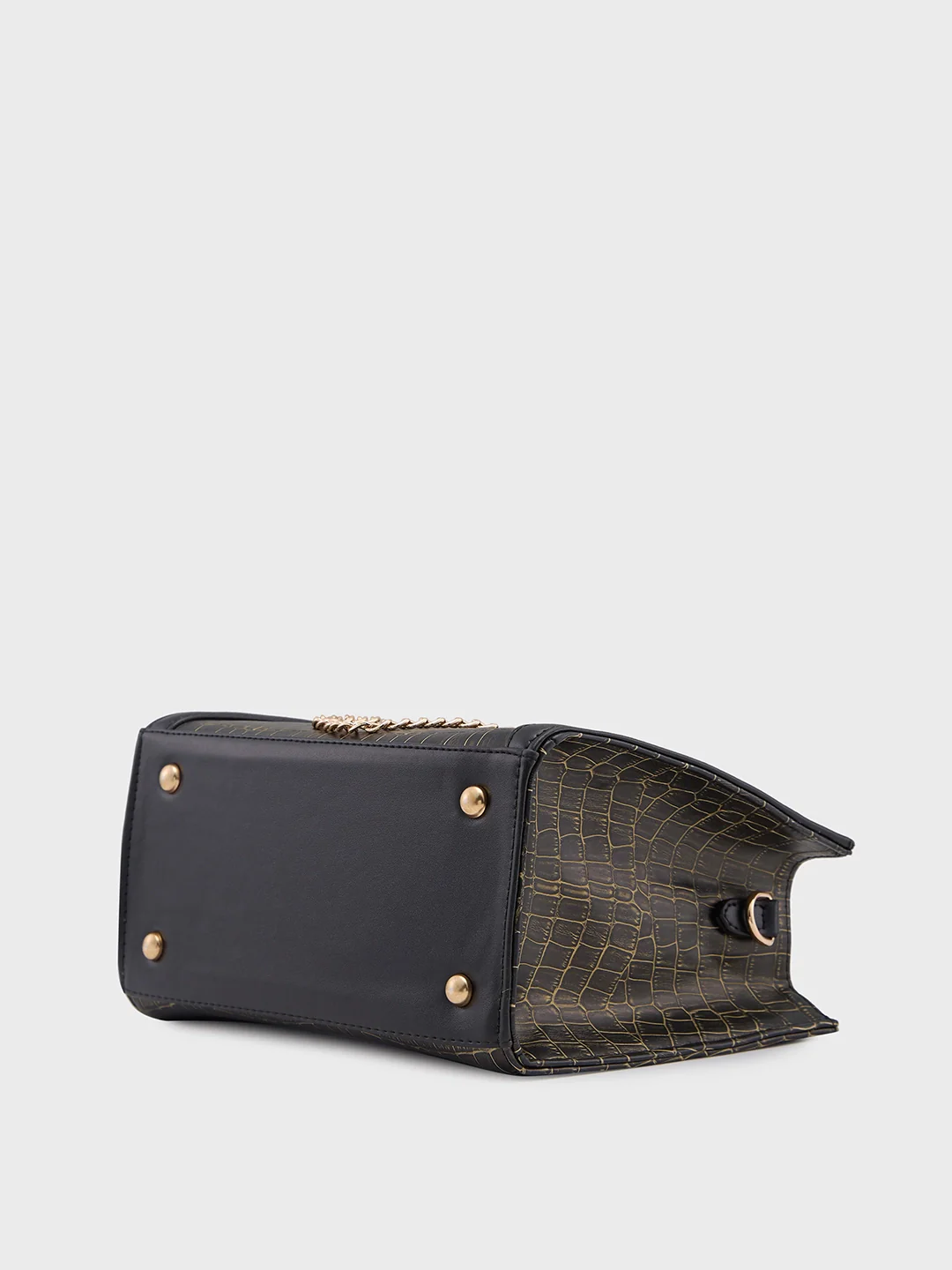 Caprese Mist Medium Black Crossbody Bag - Image 6