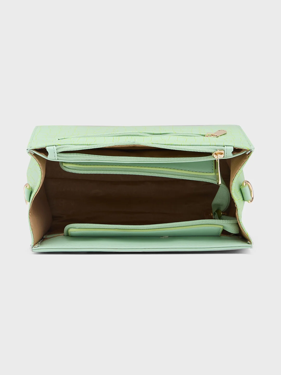 Caprese Mist Medium Mint Crossbody Bag - Image 11
