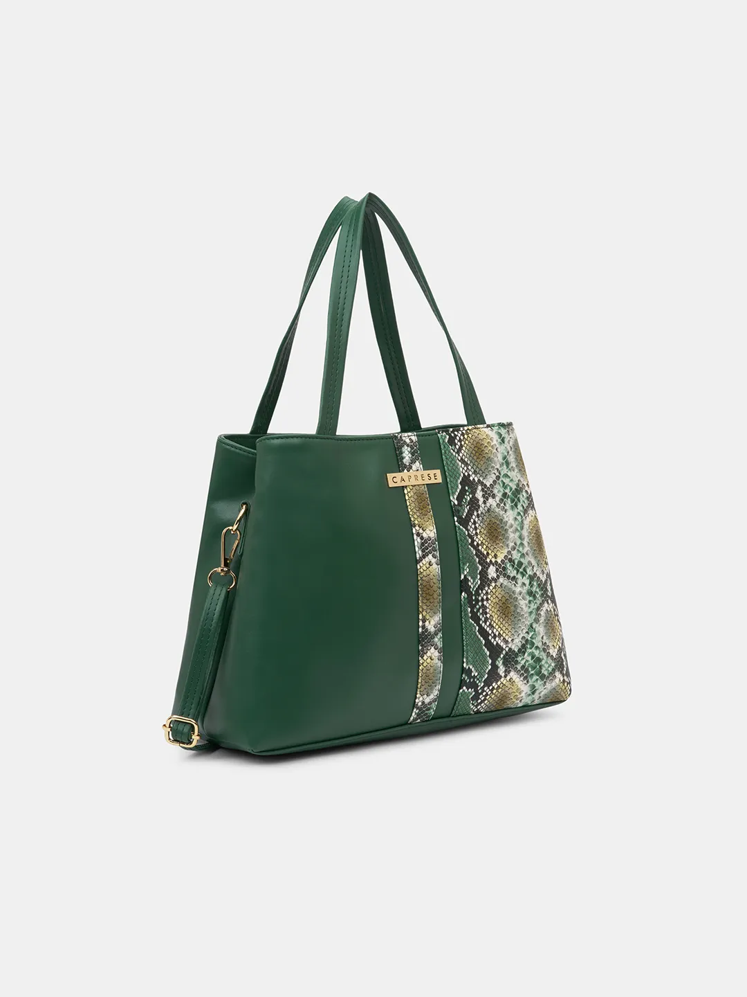 Caprese  Molly Medium Olive Green Satchel Bag - Image 3
