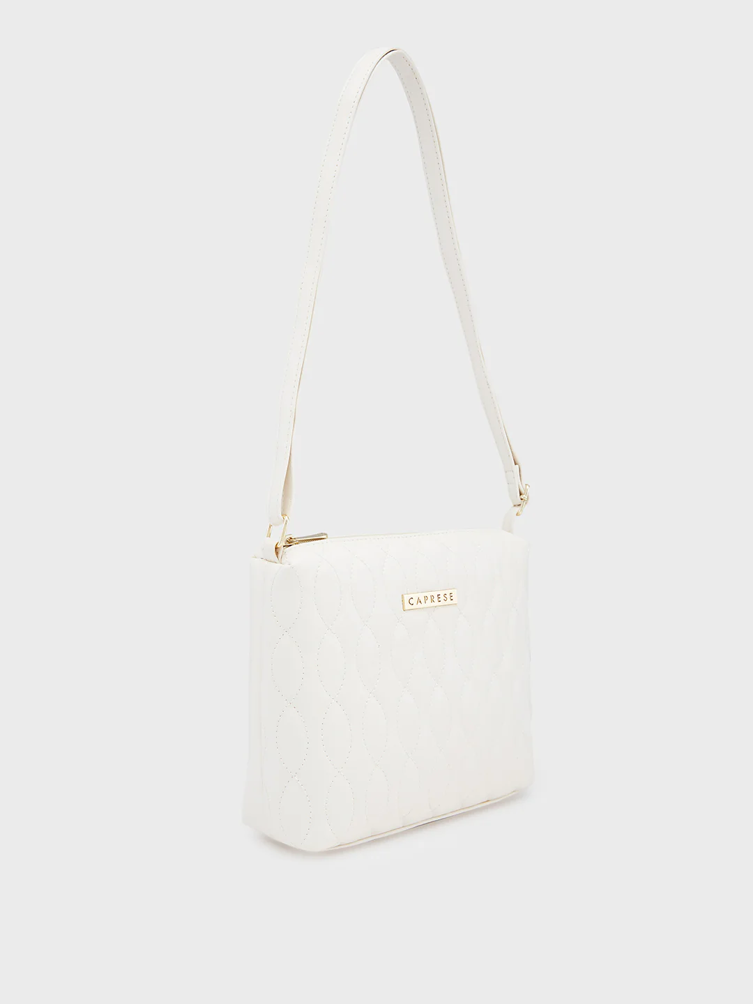 Caprese Mubi Medium Off White Sling Bag - Image 5