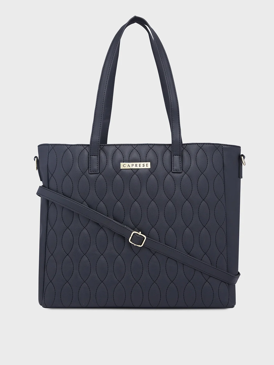 Caprese Mubi Small Black Tote Bag - Image 14