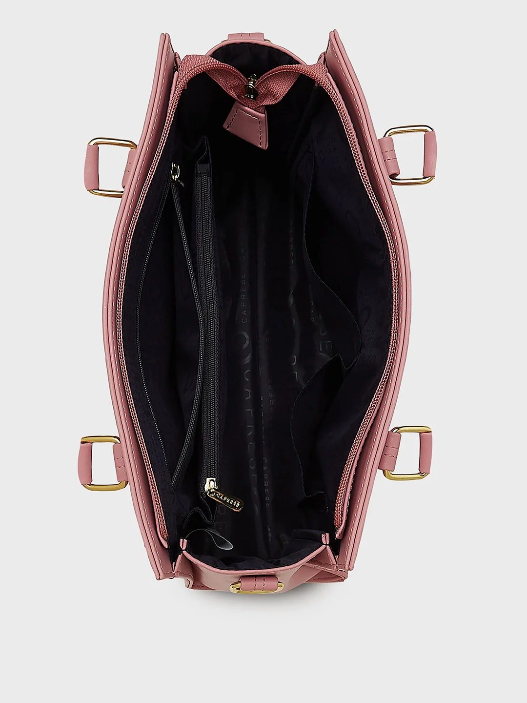 Caprese Myra Medium Pink Satchel Bag - Image 7