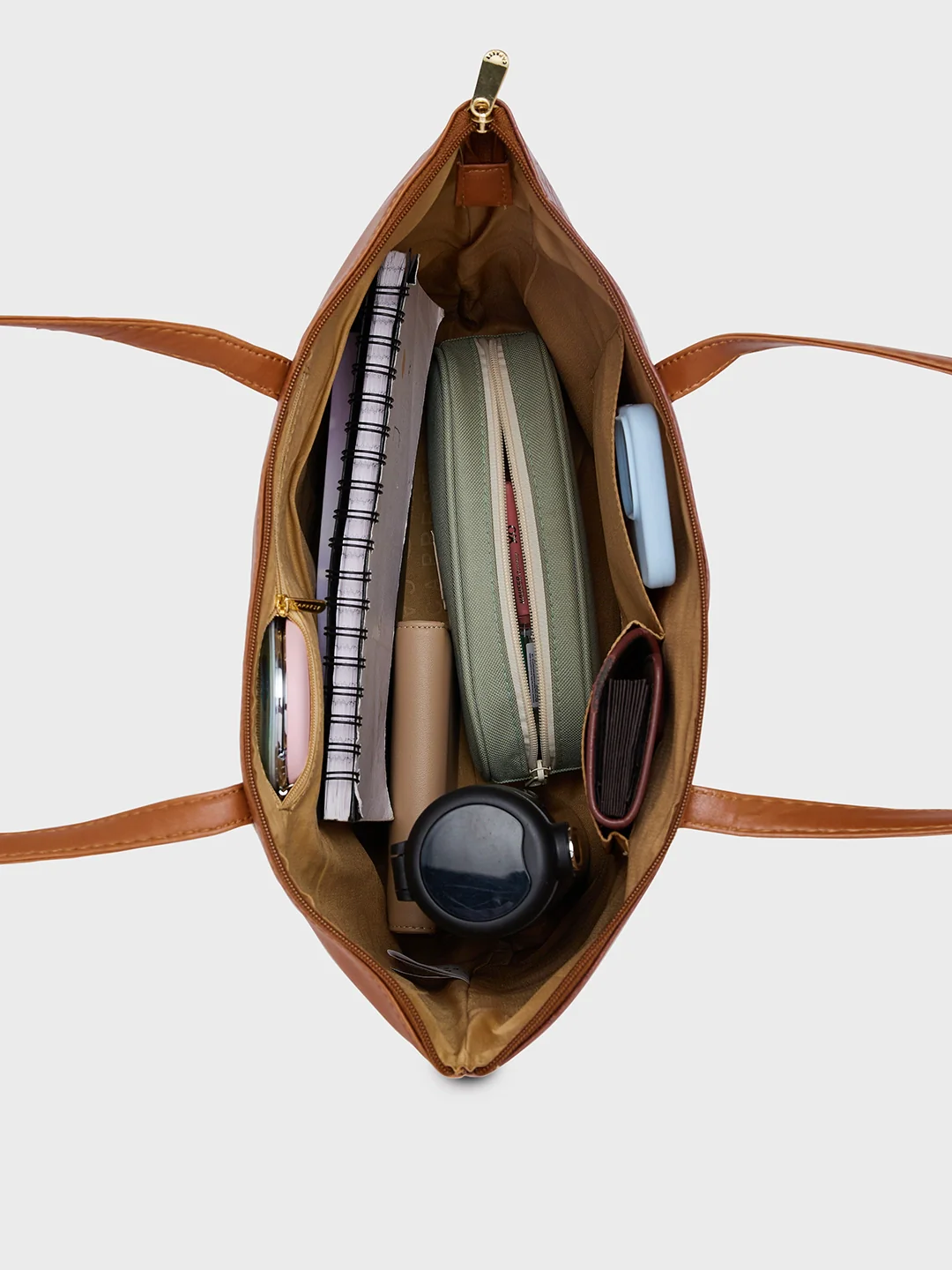 Caprese Natasha Large Brown Tote Bag - Image 10
