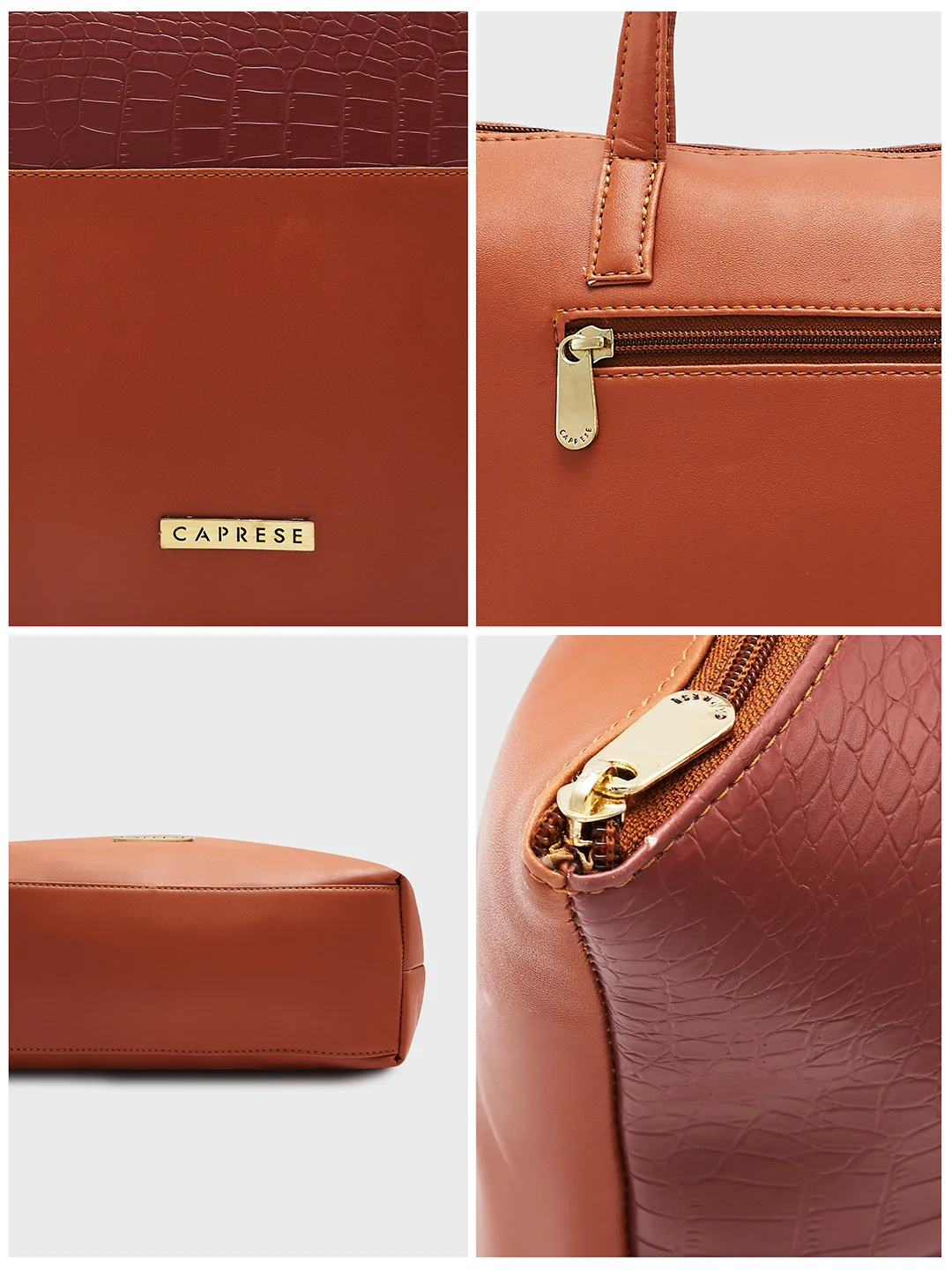 Caprese Natasha Large Brown Tote Bag - Image 13