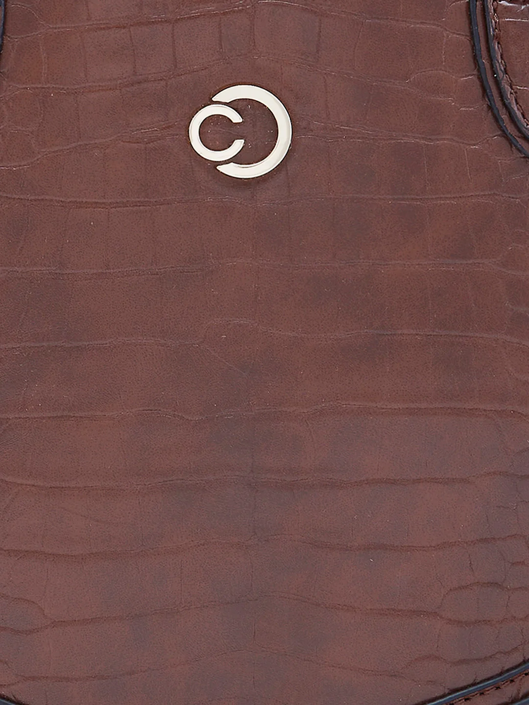 Caprese Nicole Small Brown Satchel Bag - Image 11