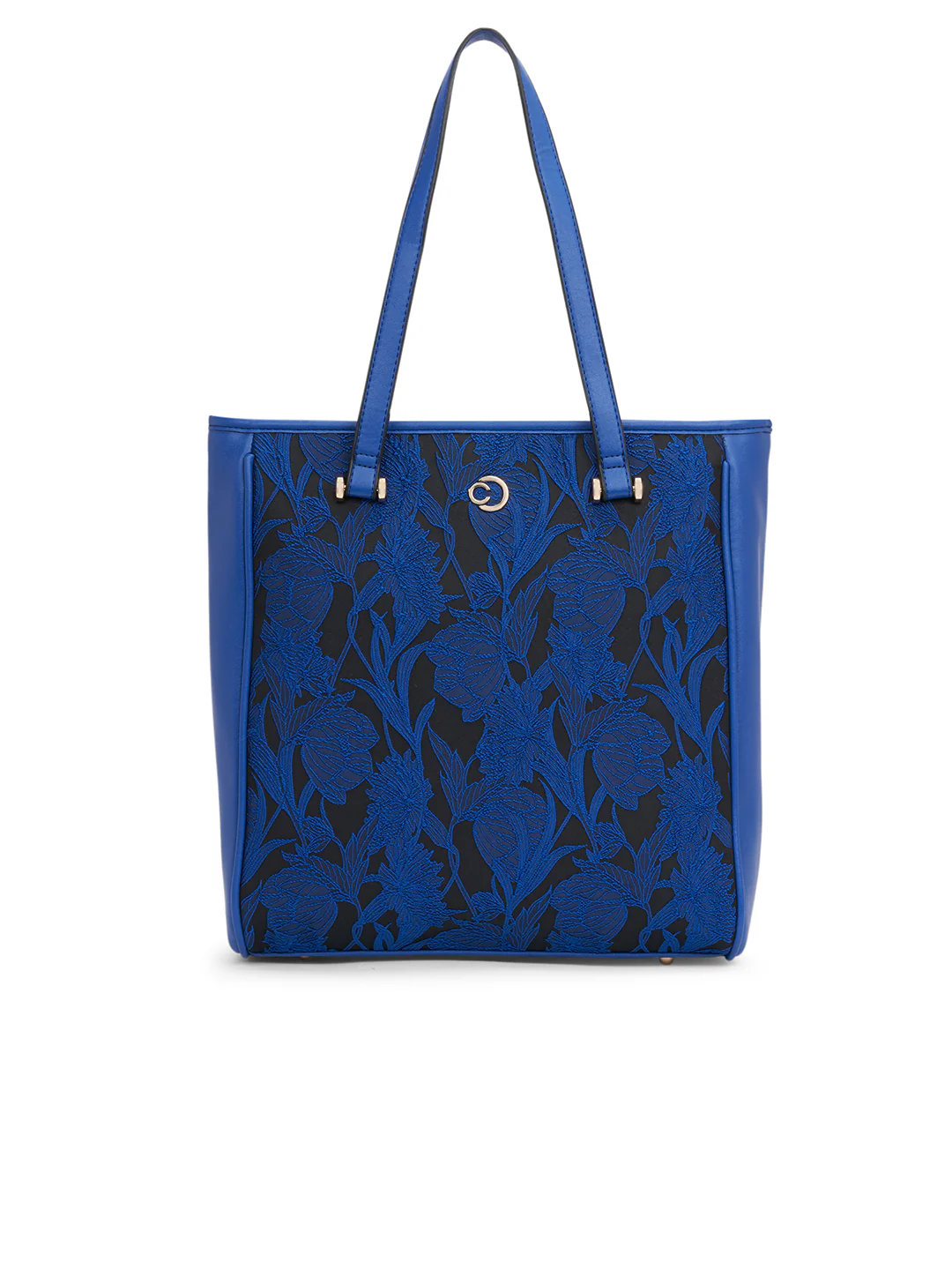 Caprese Nora Large Blue Tote Bag