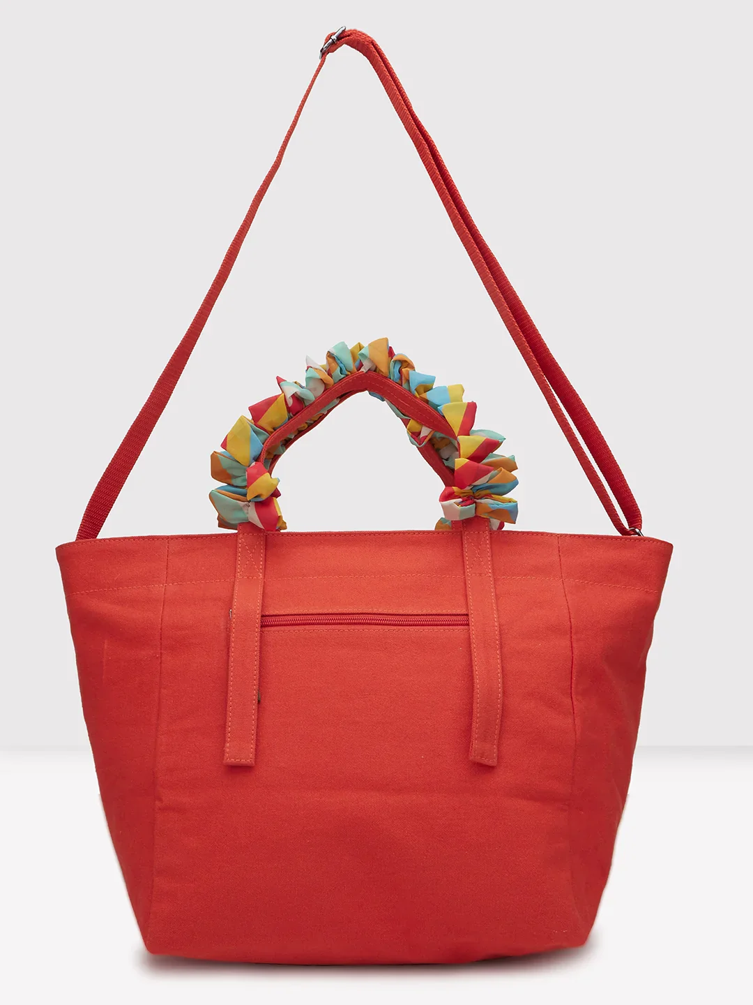 Caprese Oakley Large Red Tote Bag - Image 3