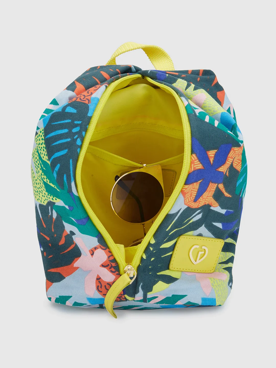 Caprese Octavia Small Blue Grey Backpack - Image 7