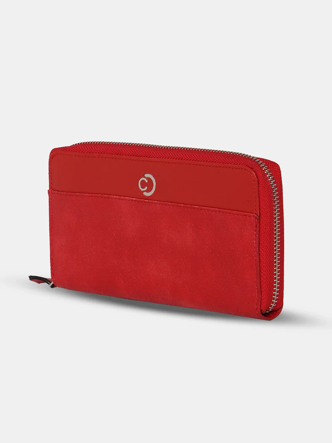 Caprese Olivia Large Red Zip Wallet - Image 4