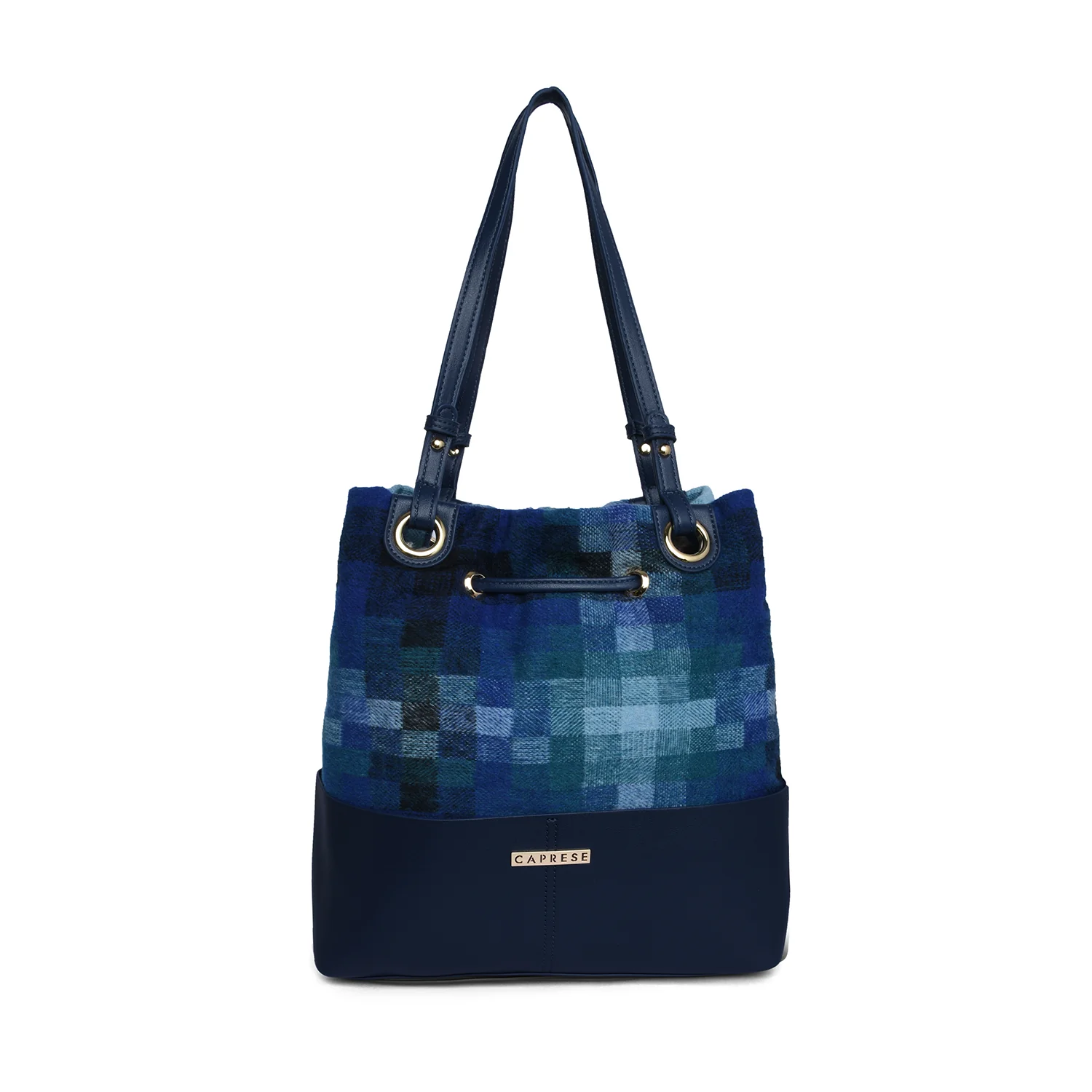 Caprese Oona Medium Blue Drawstring