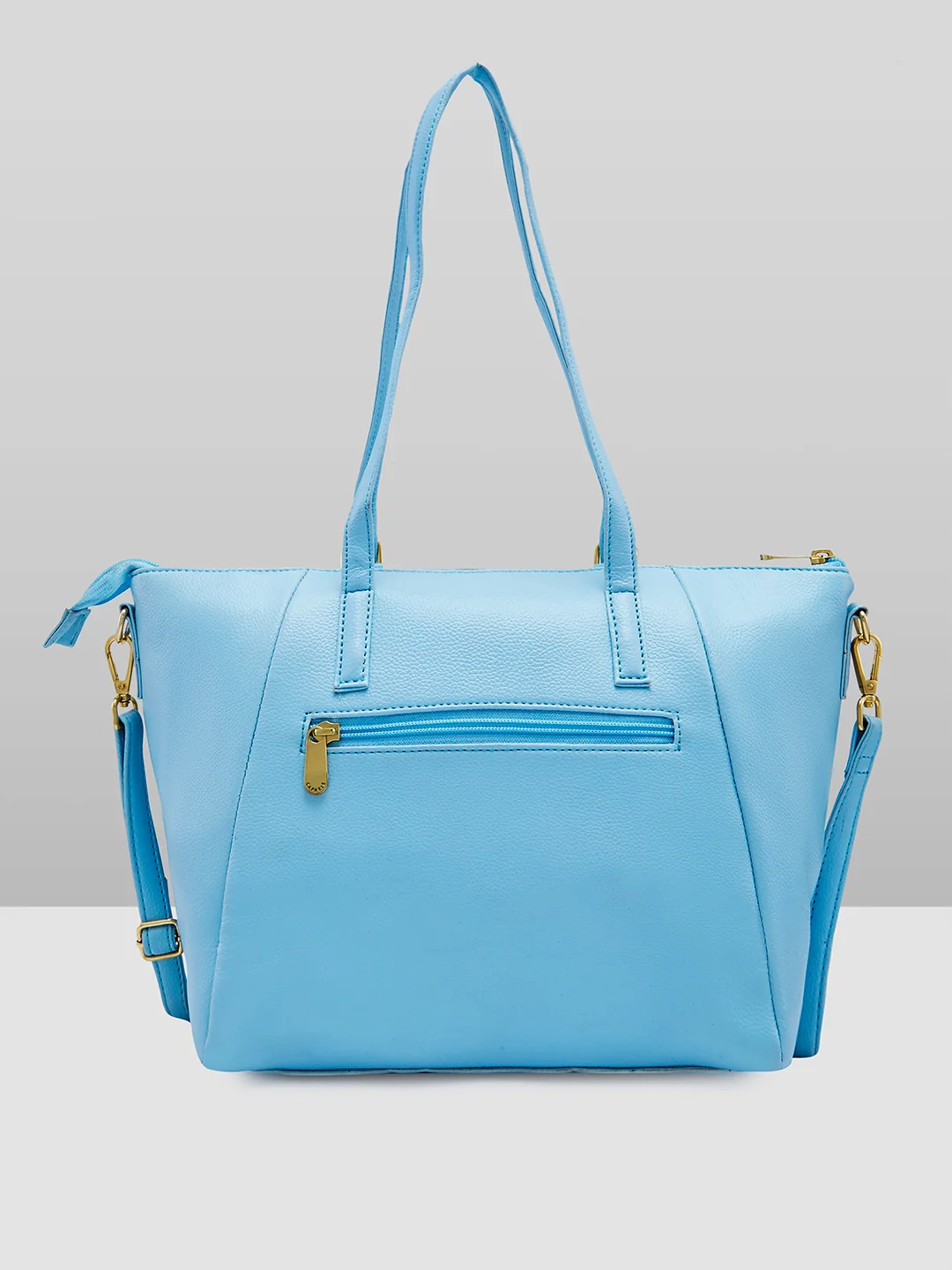 Caprese Opium Medium Blue Satchel Bag - Image 5