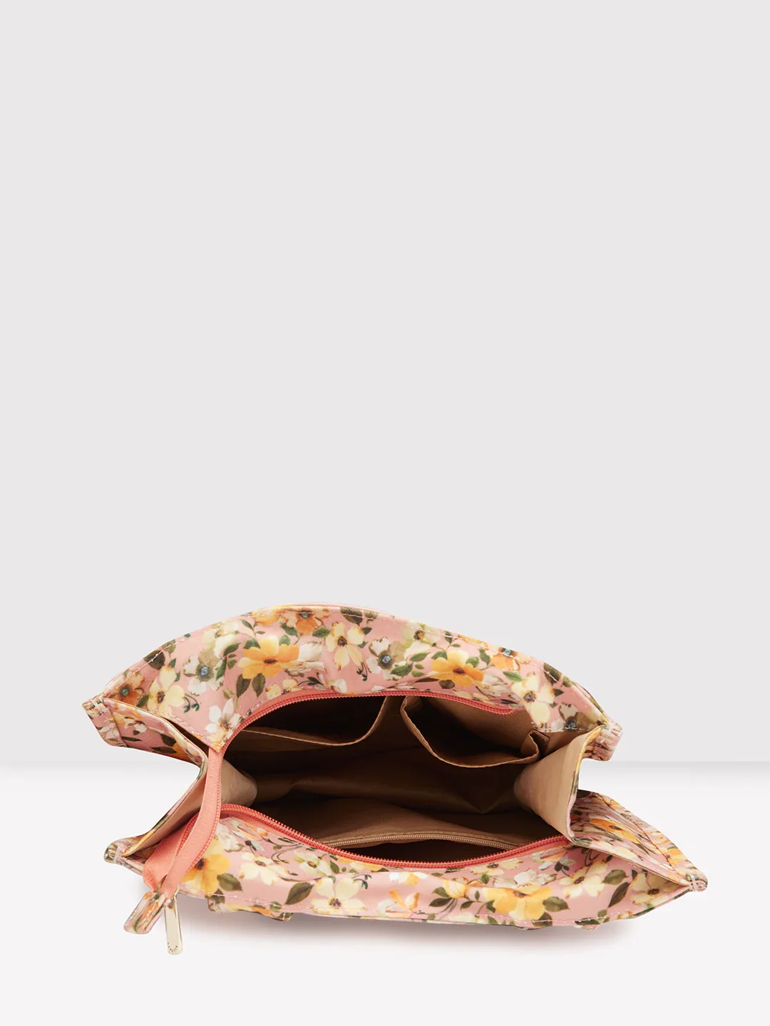 Caprese Orchid Large Yellow Tote Bag - Image 13