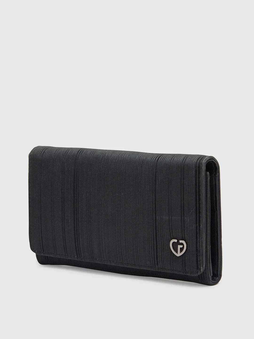 Caprese Party Bluma Medium Black Clutch - Image 4