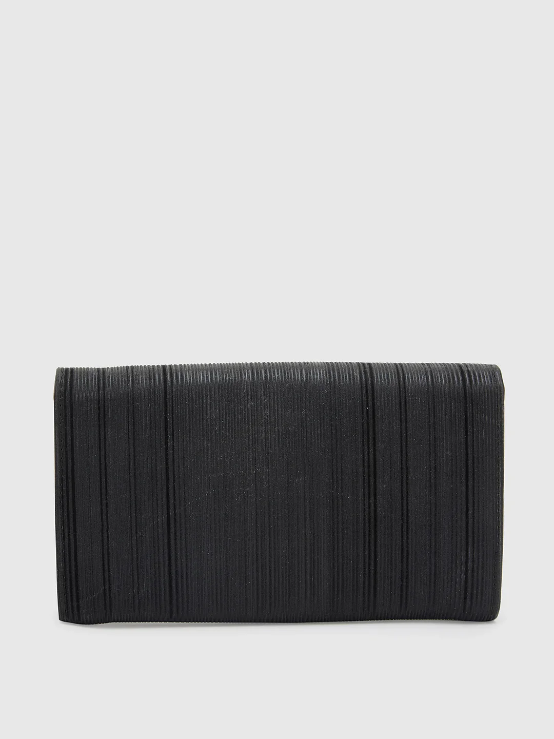 Caprese Party Bluma Medium Black Clutch - Image 6