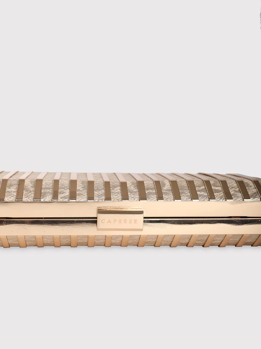 Caprese Party Carly Small Beige Clutch - Image 8