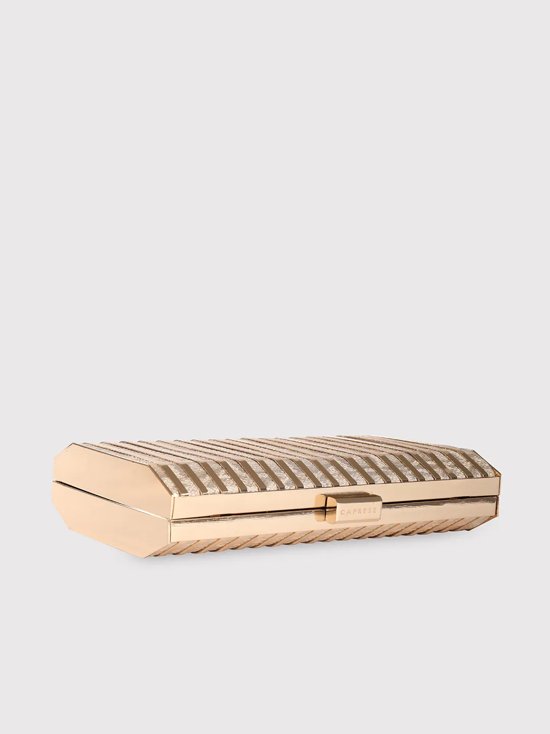 Caprese Party Carly Small Beige Clutch - Image 9