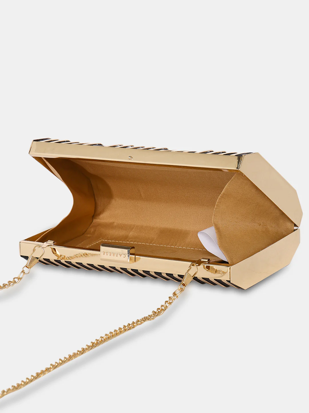 Caprese Party Carly Small Black Clutch - Image 10