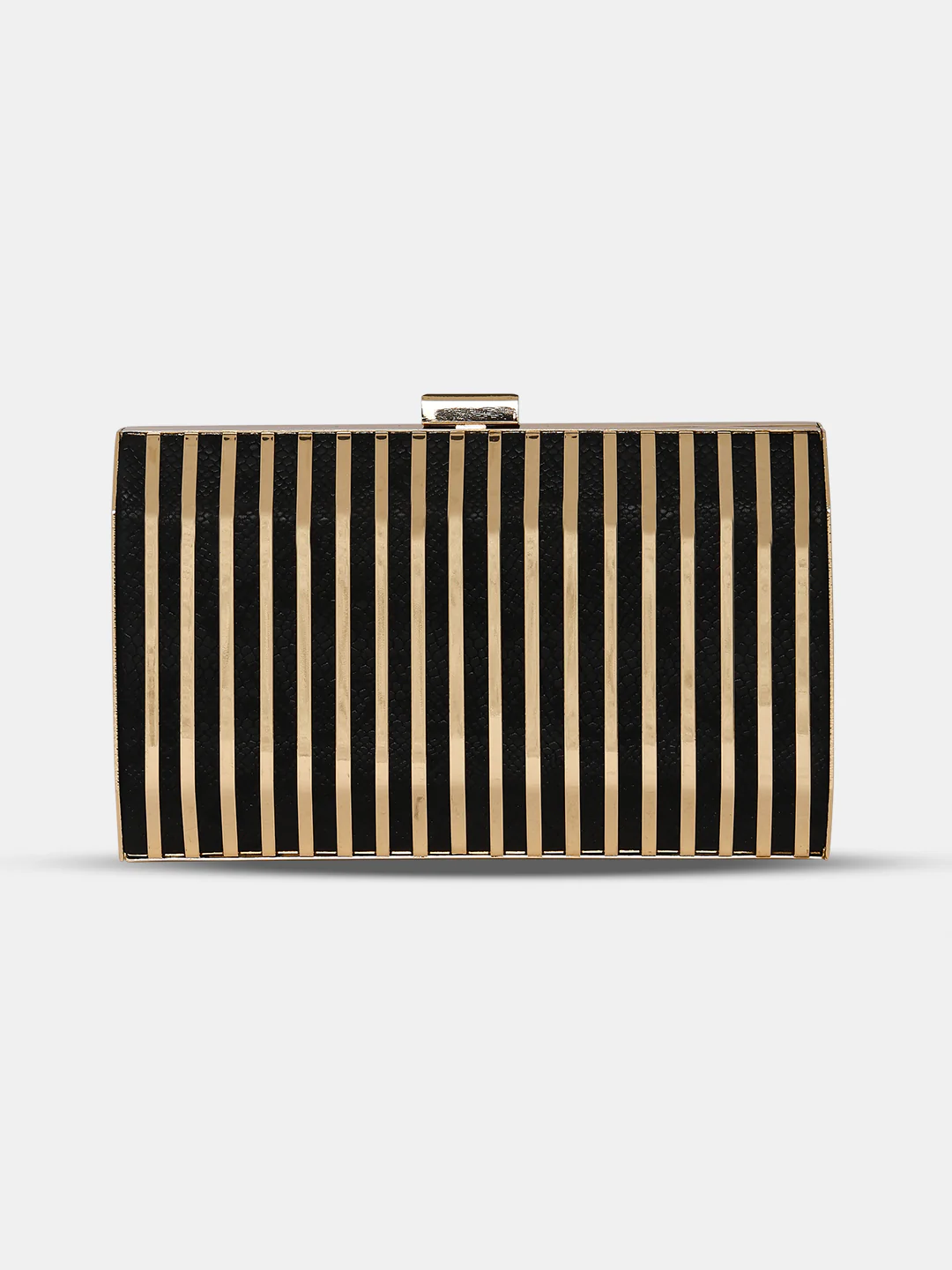 Caprese Party Carly Small Black Clutch - Image 6