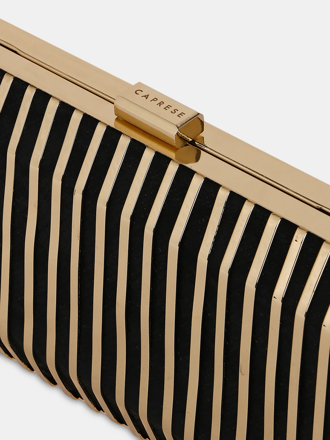 Caprese Party Carly Small Black Clutch - Image 7