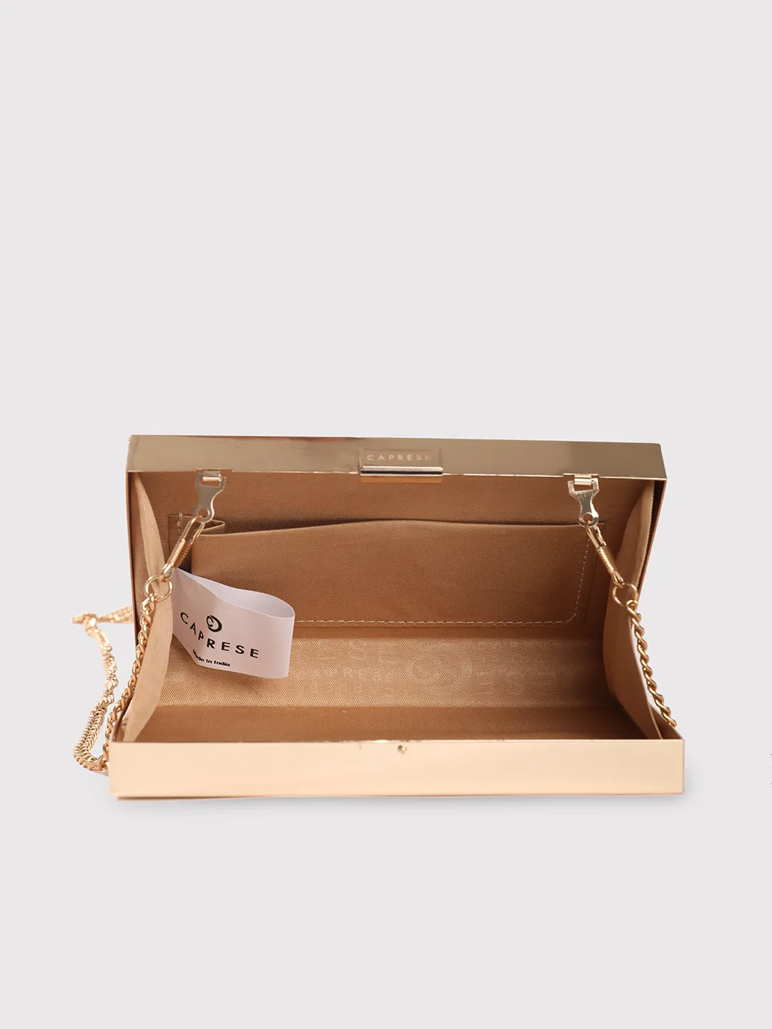 Caprese Party Junie Small Gold Clutch - Image 10