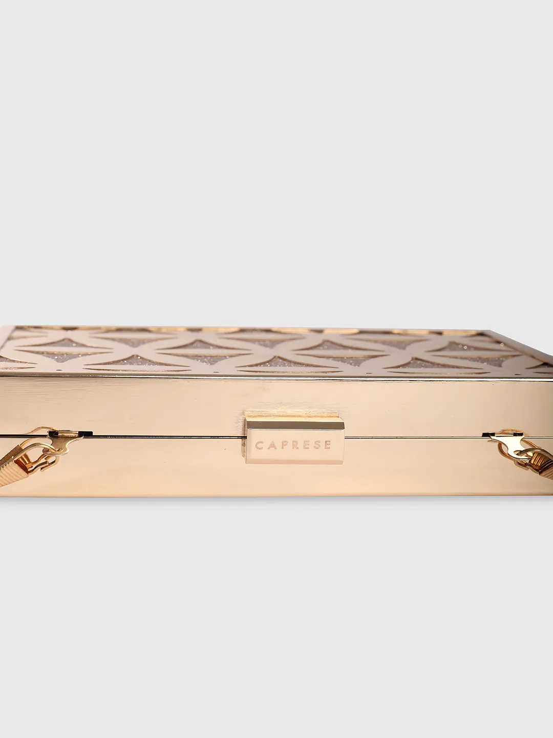 Caprese Party Junie Small Gold Clutch - Image 7