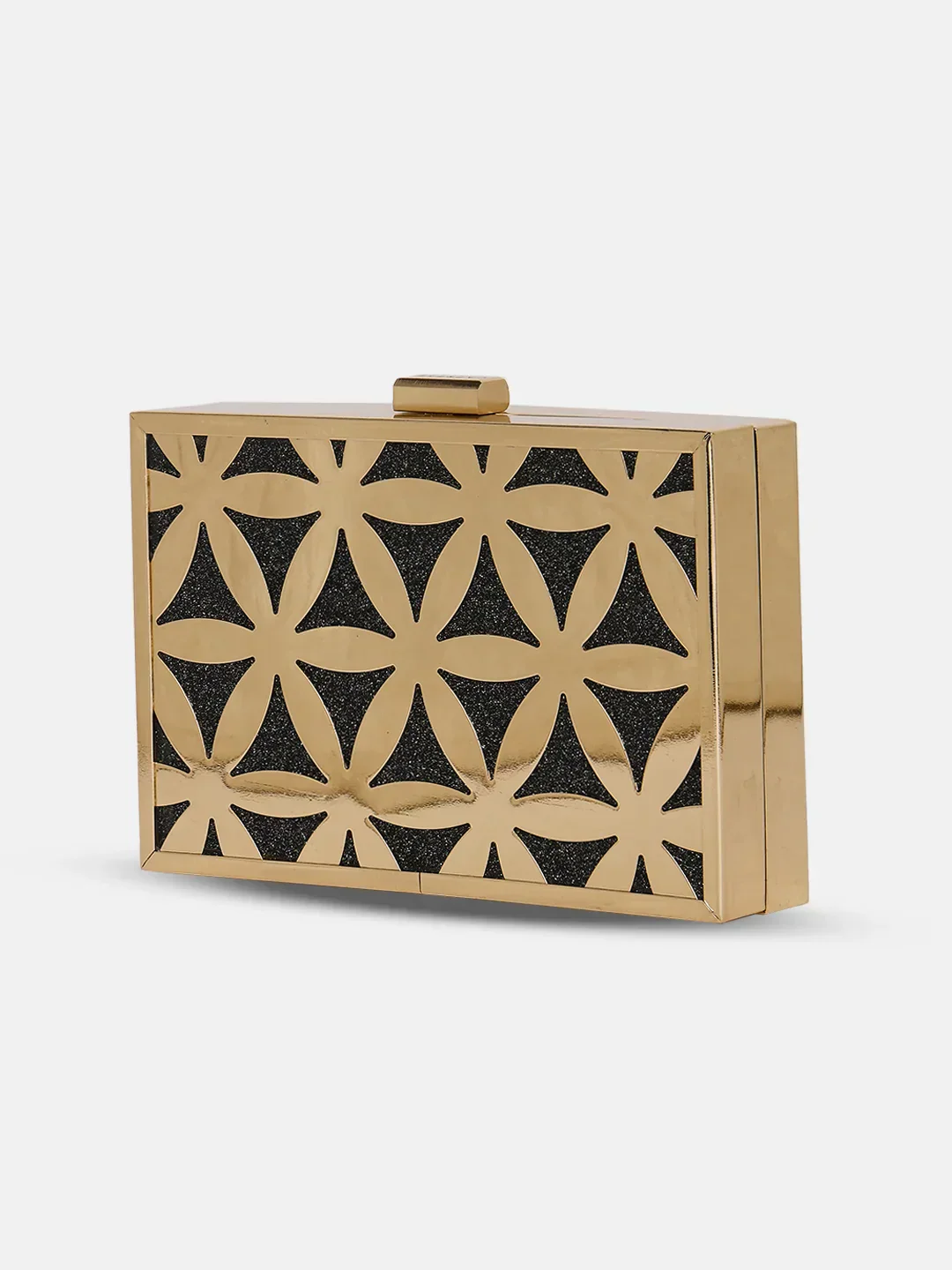 Caprese Party Junie Small Pewter Clutch - Image 4