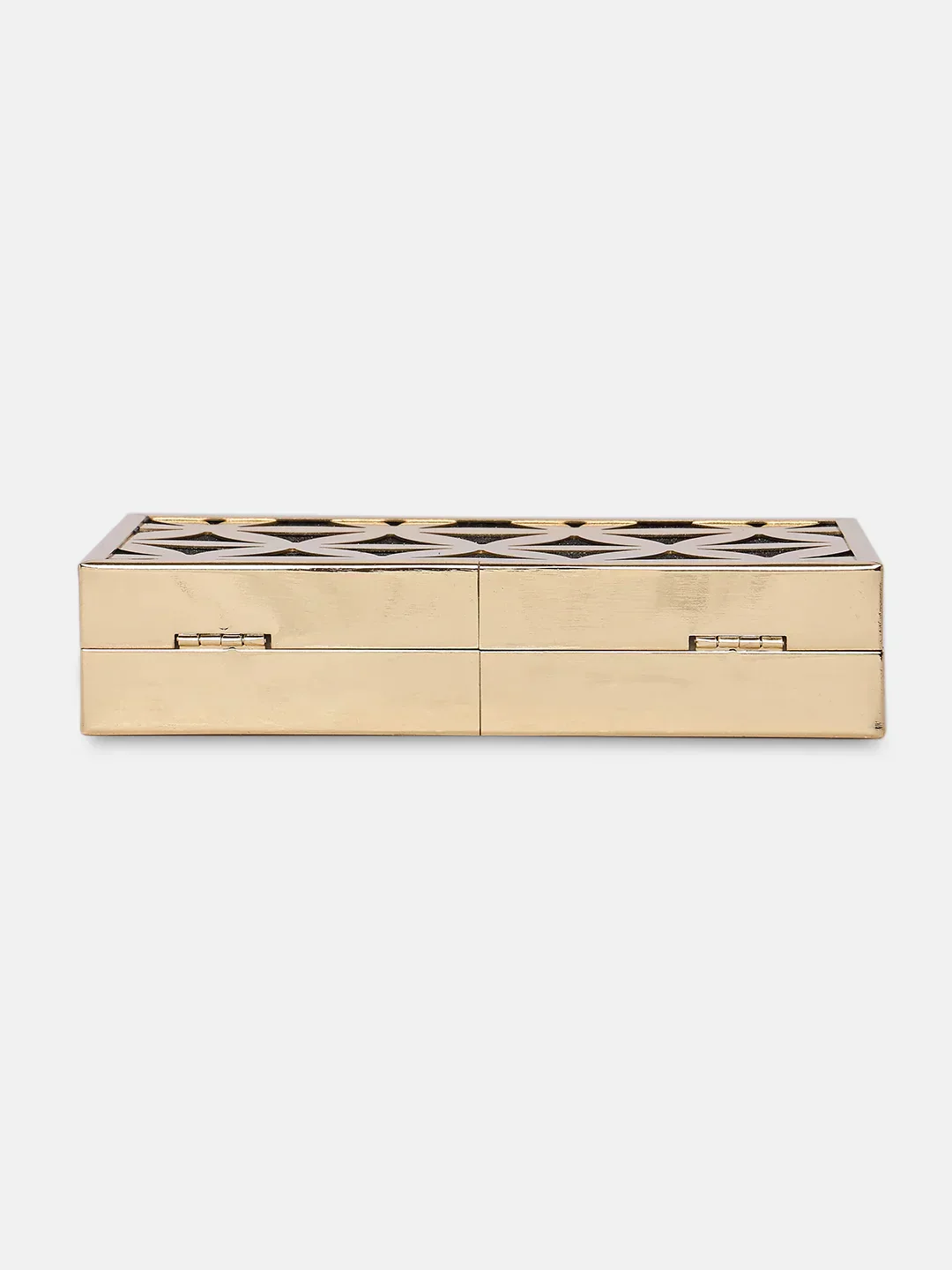 Caprese Party Junie Small Pewter Clutch - Image 8