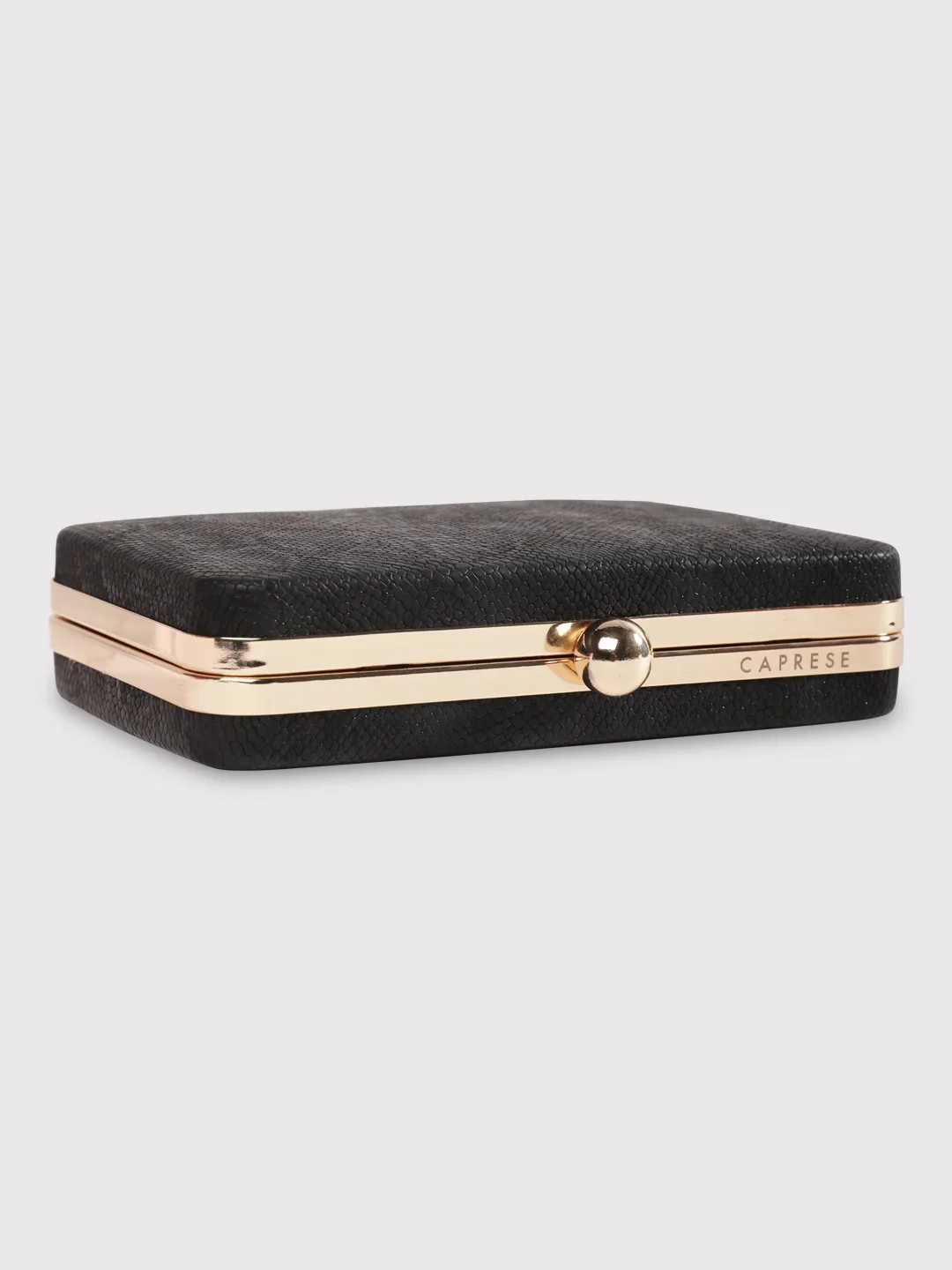 Caprese Party Lillie Medium Black Clutch - Image 8