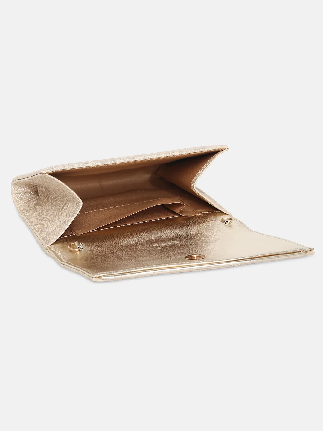 Caprese Party Merle Medium Beige Clutch - Image 9