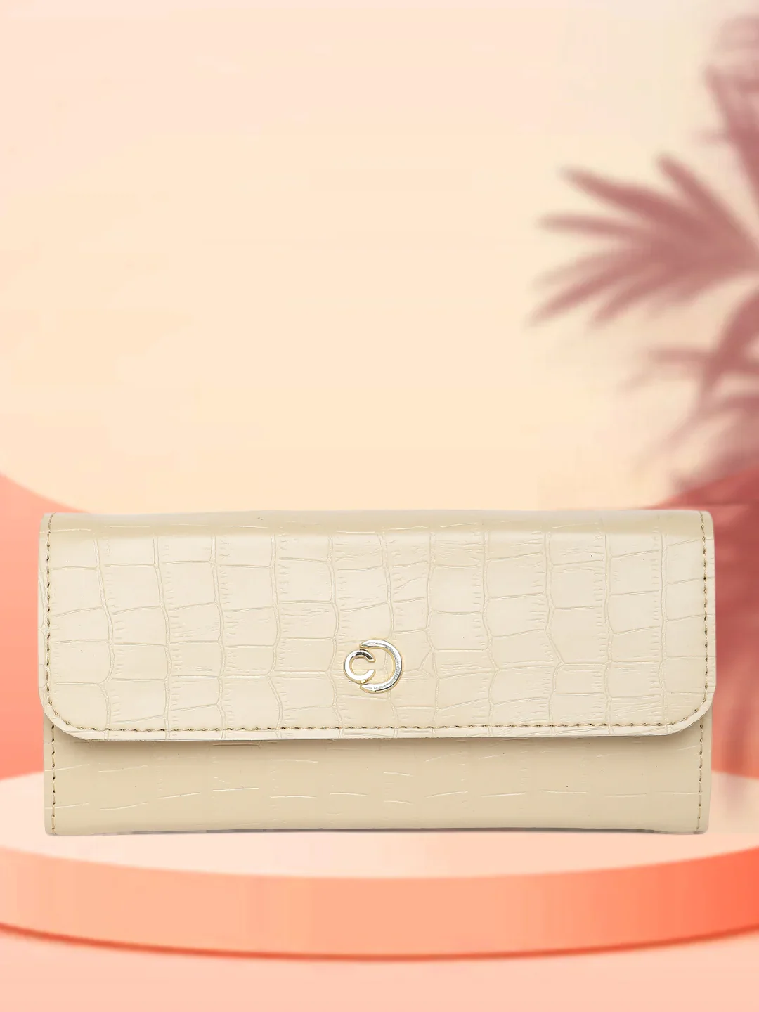 Caprese Paula Medium Beige Wallet - Image 2