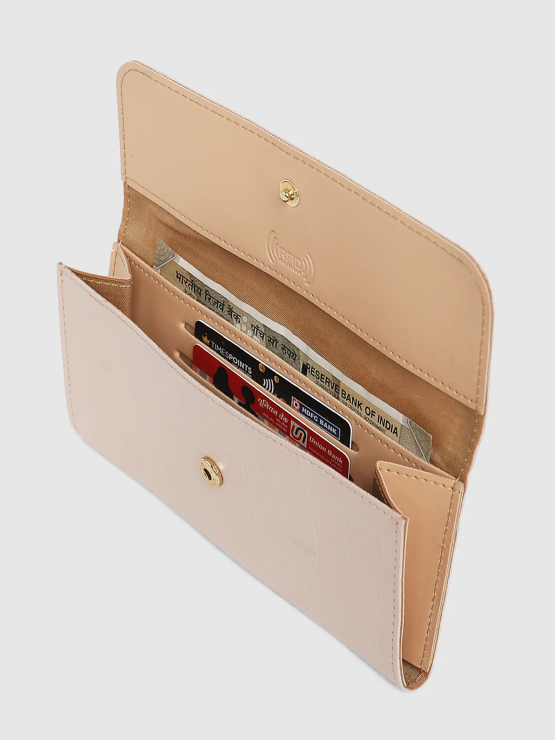 Caprese Paula Medium Blush Wallet - Image 11