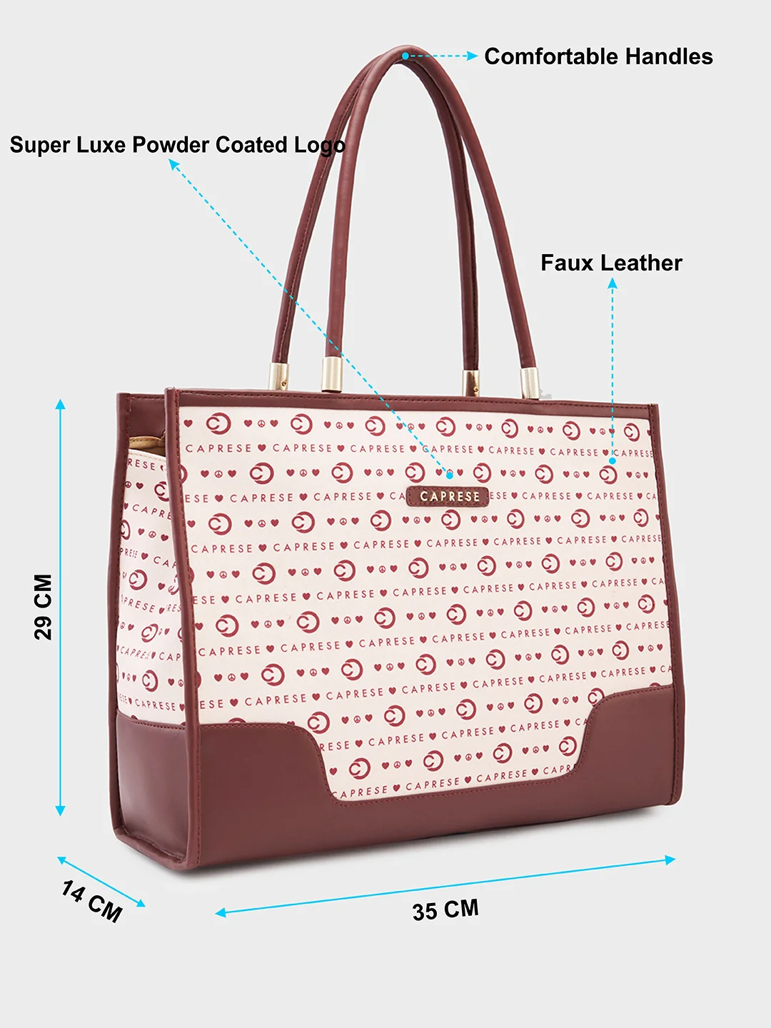 Caprese Peace Large Puree Tote Bag - Image 6
